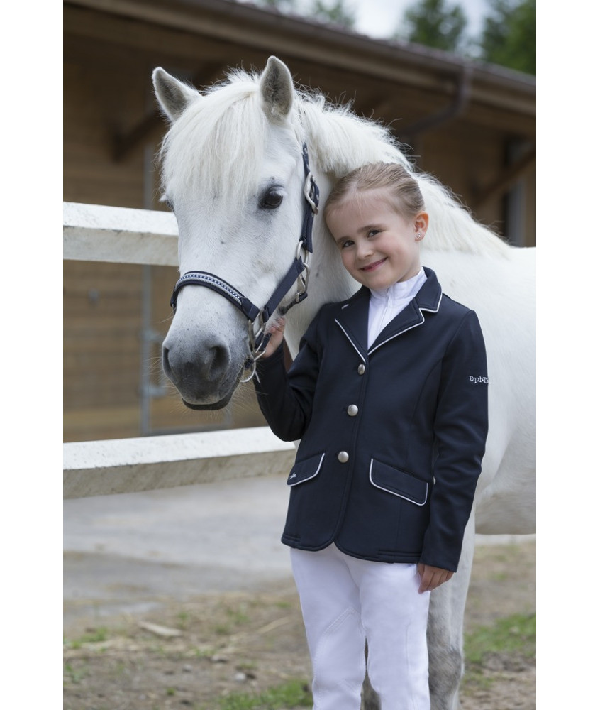 Veste de concours d'équitation EQUITHEME Soft Classic Enfant