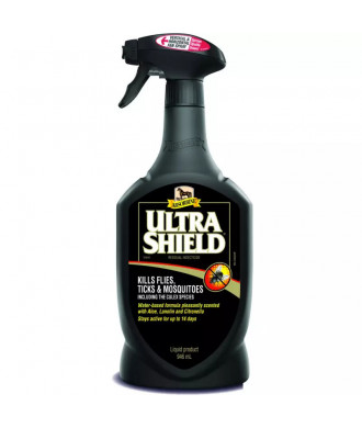 Anti insectes ABSORBINE Ultra Shield pour environnement du cheval 946ml