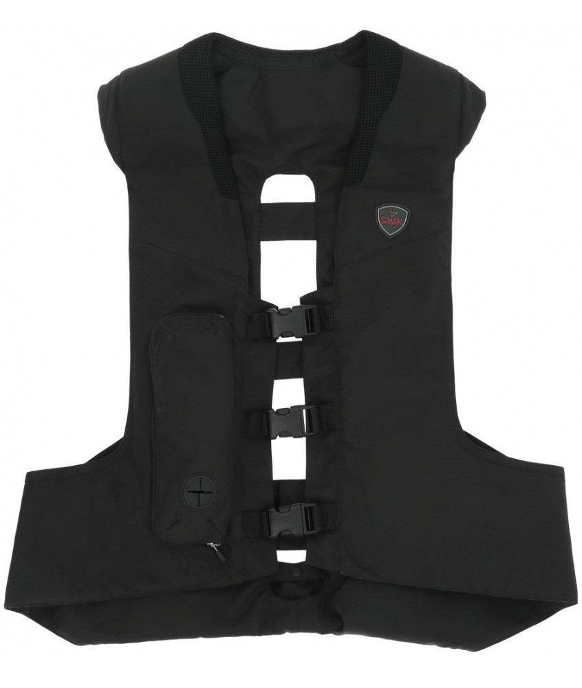 Gilet  airbag d'équitation SPARK Hippodrome. En stock et en PROMO.