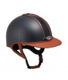 Casque GPA Titium Leather 2X Noir - Cuir Noisette Taille 57 GPA - 56 EUR