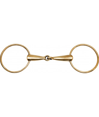 Mors 2 grands anneaux - Maillechort