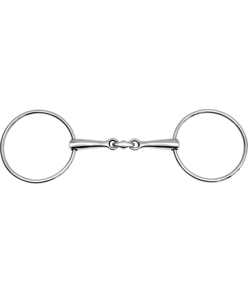 Mors 2 grands anneaux de 90mm - canons fins de 16mm double brisure