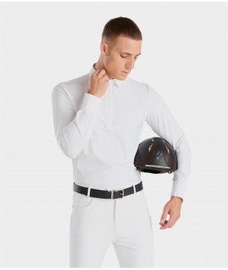 Chemise de concours manches longues Homme Horse Pilot